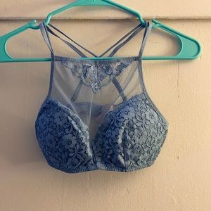 Blue bralette